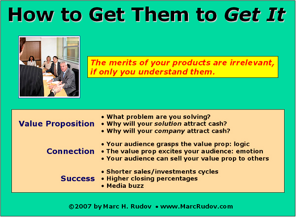 How to Get Them to Get It